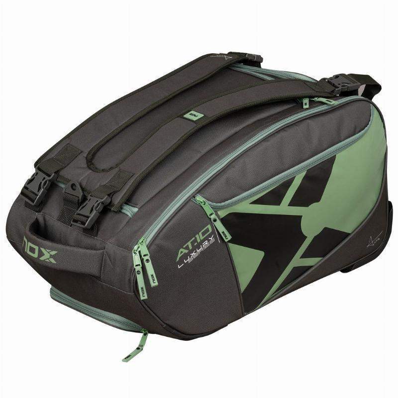 Trolley Nox AT10 Competition Negro Verde Pádel Elite