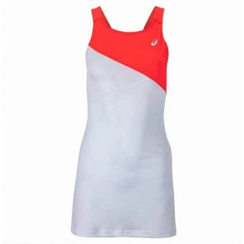 Vestido Asics Club Blanco Diva Pink Pádel Élite