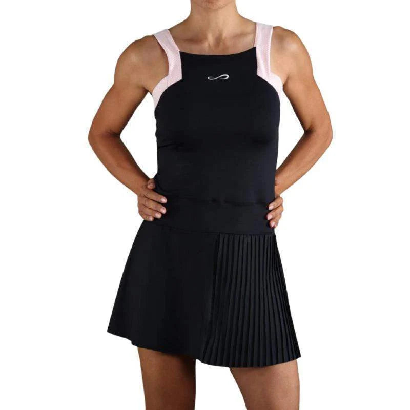 Vestido Endless Breeze Negro Pádel Élite