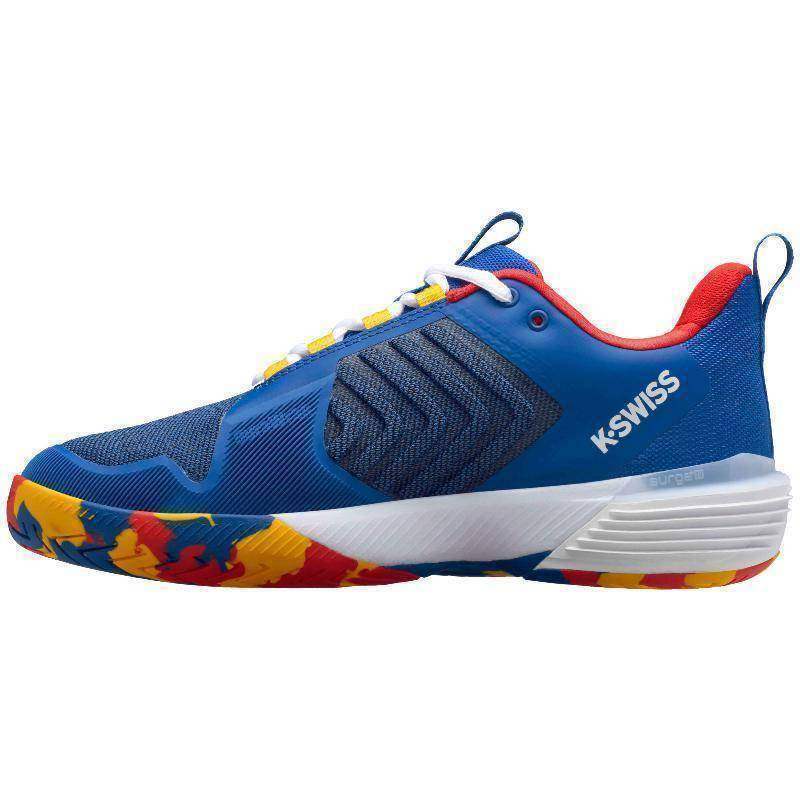 Zapatillas Kswiss Ultrashot 3 Azul Rojo