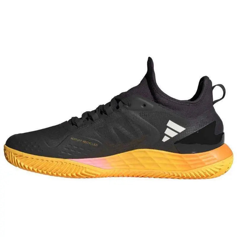 Zapatillas Adidas Adizero Ubersonic 4.1 Clay Negro Plata Naranja Pádel Elite