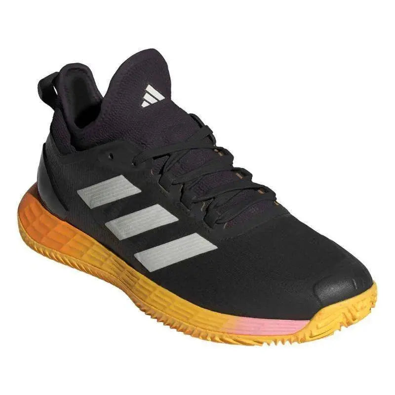 Zapatillas Adidas Adizero Ubersonic 4.1 Clay Negro Plata Naranja Pádel Elite