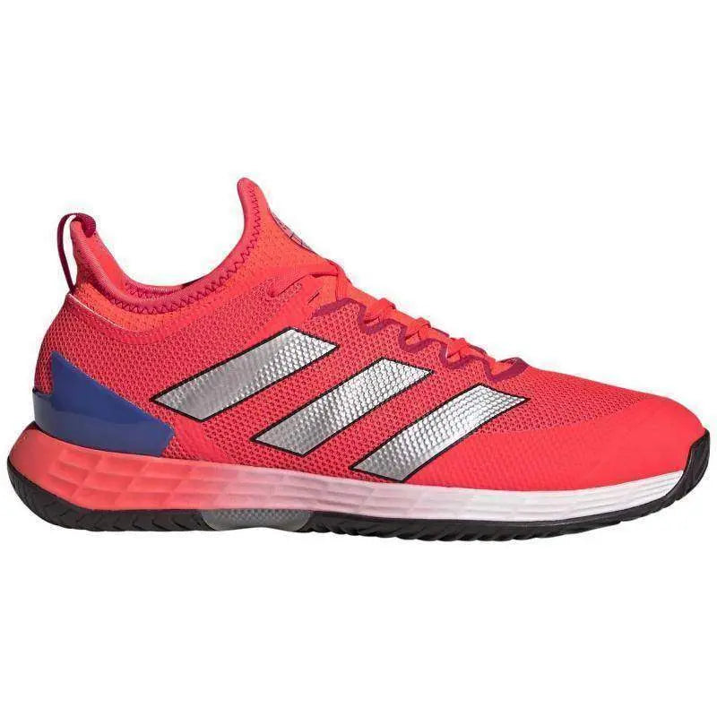 Zapatillas Adidas Adizero Ubersonic 4 Rojo Solar Plata Pádel Elite