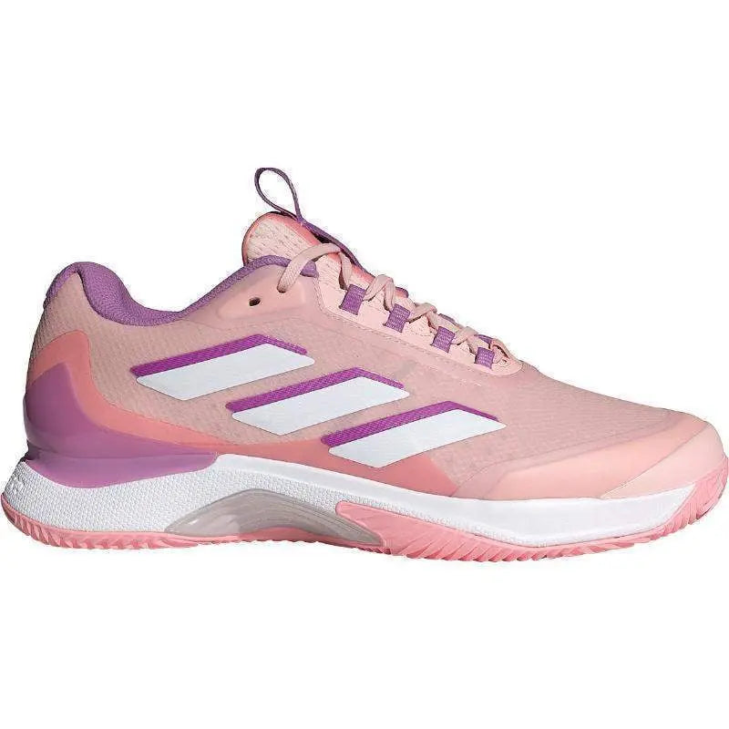 Zapatillas Adidas Avacourt 2.0 Clay Rosa Blanco Purpura Mujer Pádel Elite