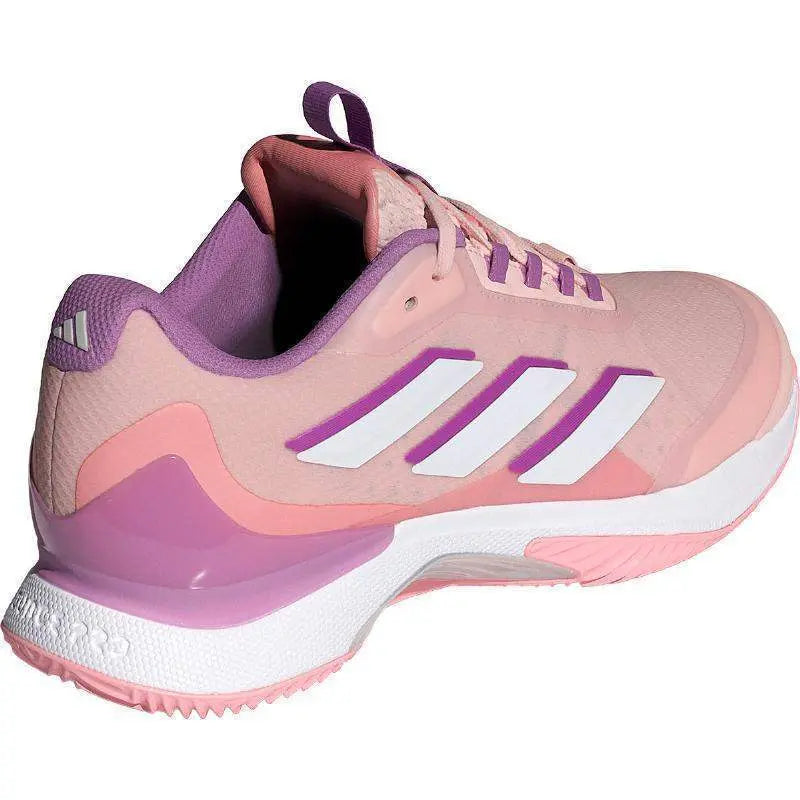 Zapatillas Adidas Avacourt 2.0 Clay Rosa Blanco Purpura Mujer Pádel Elite