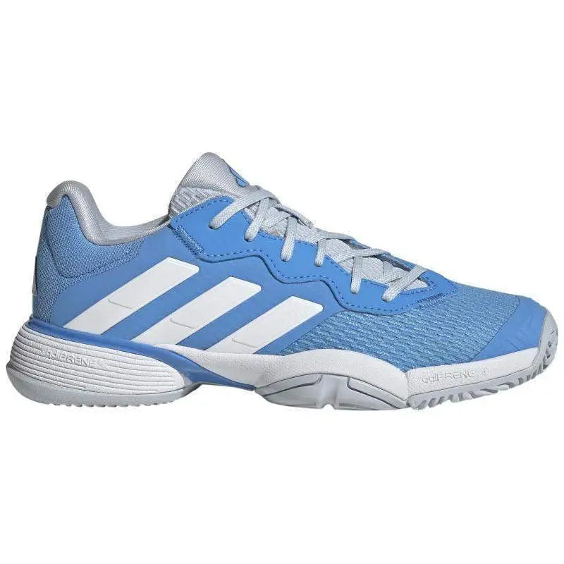 Zapatillas Adidas Barricade Azul Blanco Junior Pádel Elite