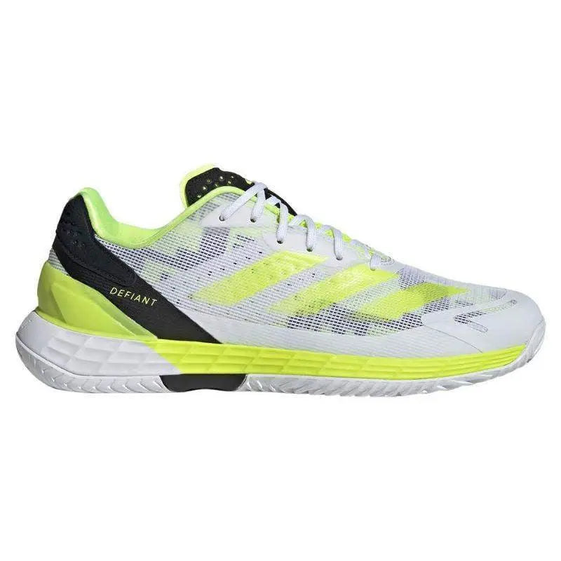 Zapatillas Adidas Defiant Speed 2 Blanco Lima Fluor Pádel Elite