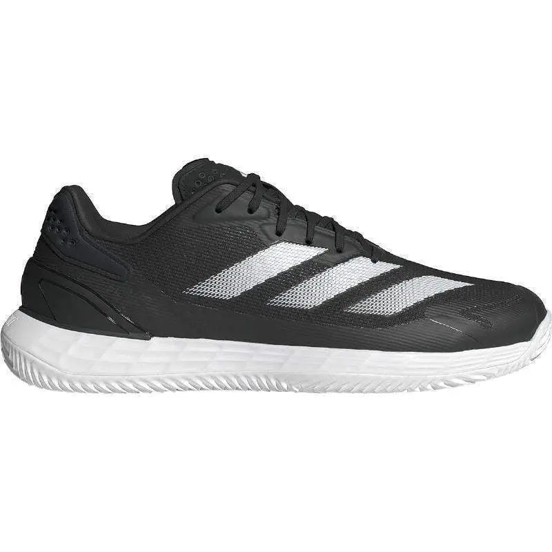 Zapatillas Adidas Defiant Speed 2 Clay Negro Blanco Gris Pádel Elite