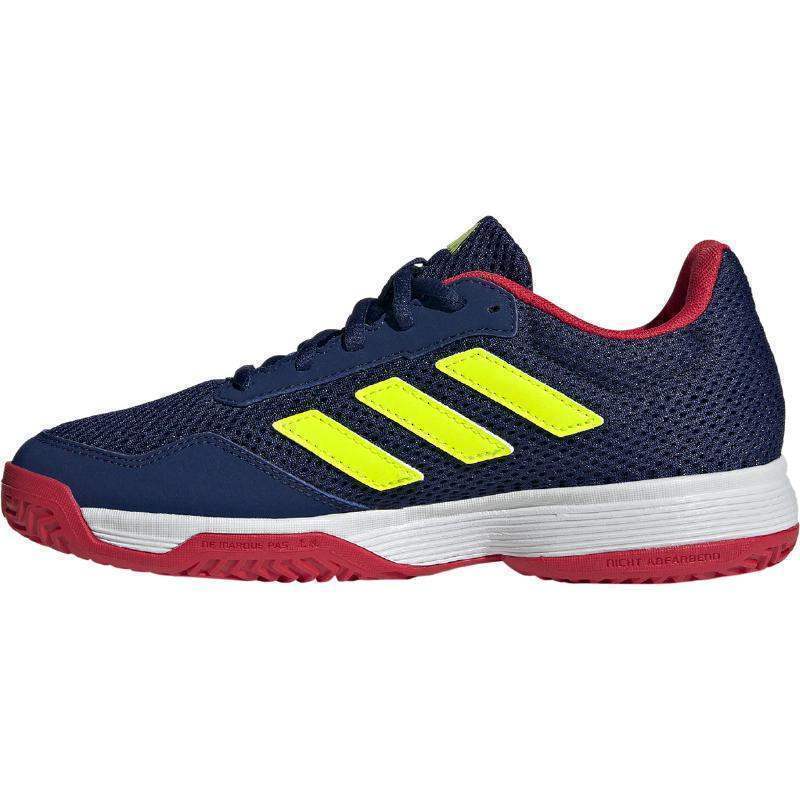 Zapatillas Adidas Game Spec Azul Marino Rojo Junior Pádel Elite