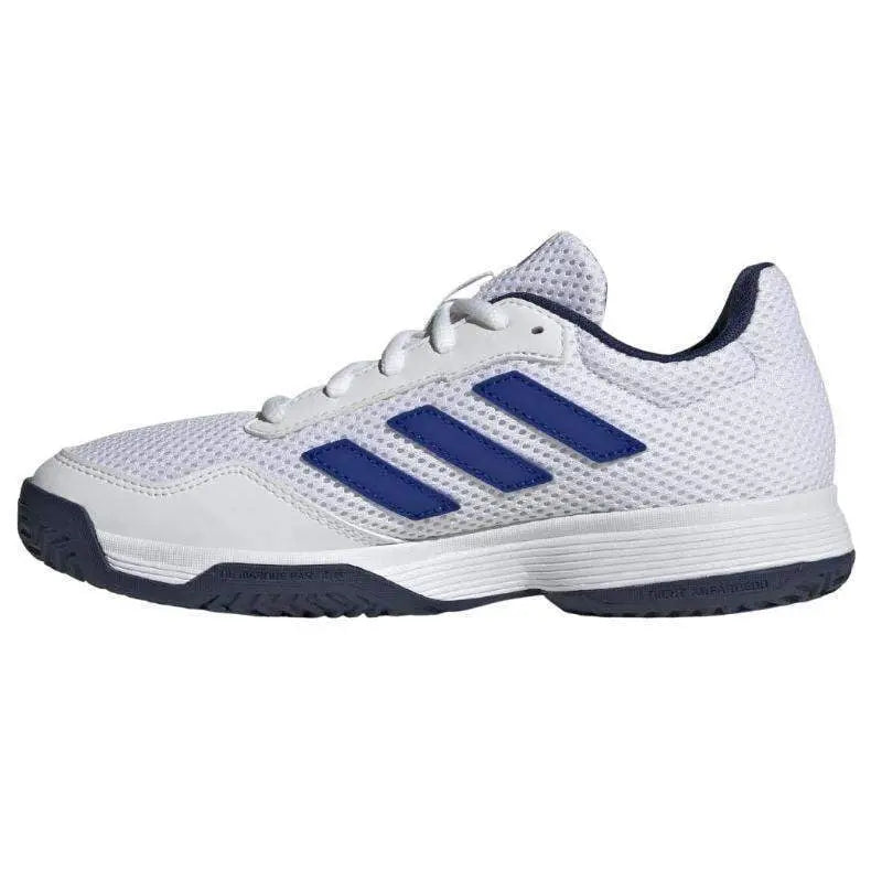 Zapatillas Adidas Game Spec Blanco Azul Junior Pádel Elite