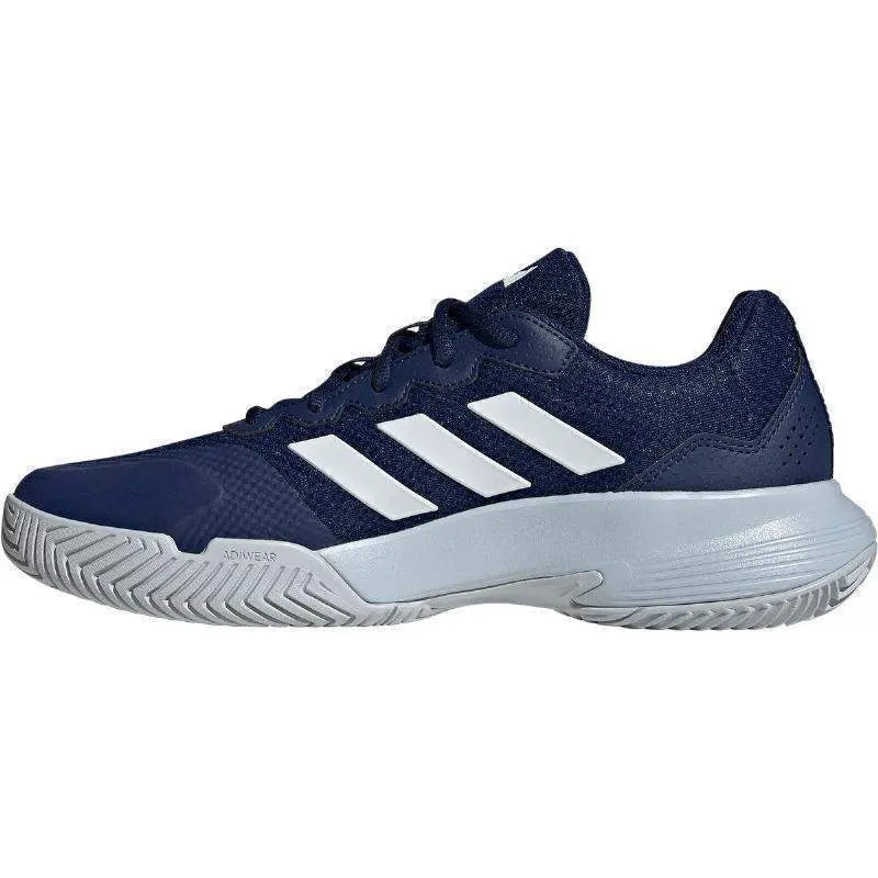 Zapatillas Adidas GameCourt 2.0 Azul Oscuro Blanco Pádel Elite