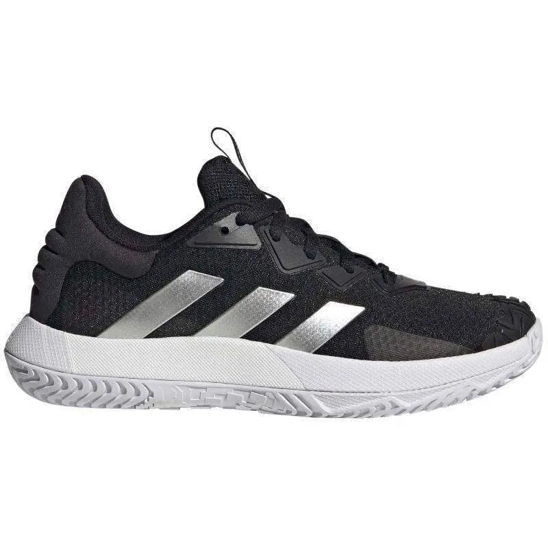 Zapatillas Adidas SoleMatch Control Negro Blanco Mujer Pádel Elite