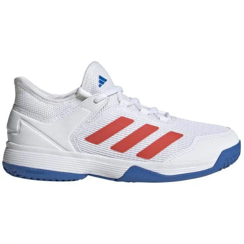 Zapatillas Adidas Ubersonic 4 Blanco Rojo Junior Pádel Elite