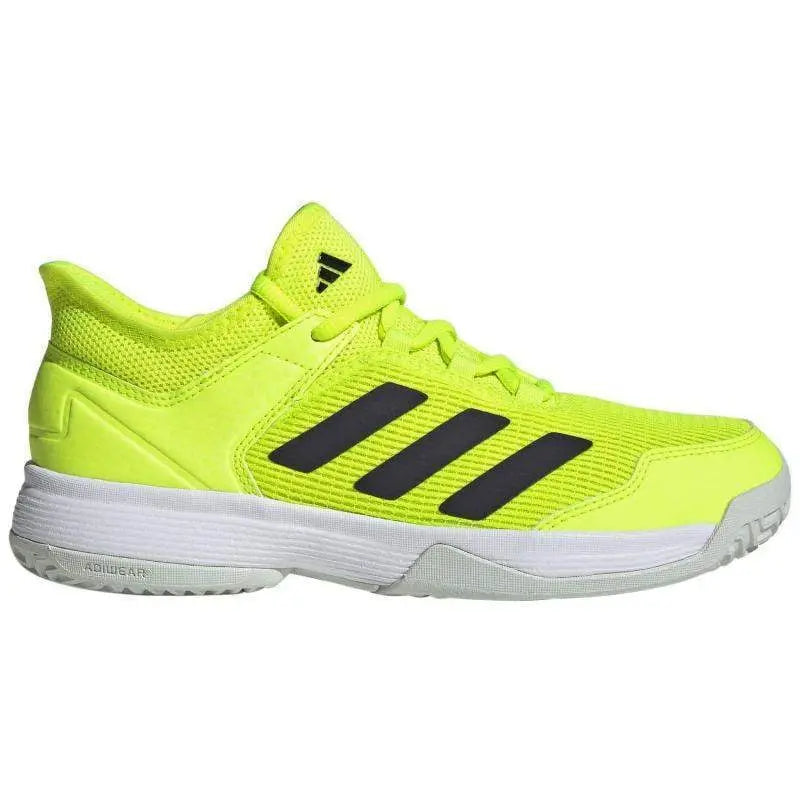 Zapatillas Adidas Ubersonic 4 Lima Fluor Negro Junior Pádel Elite