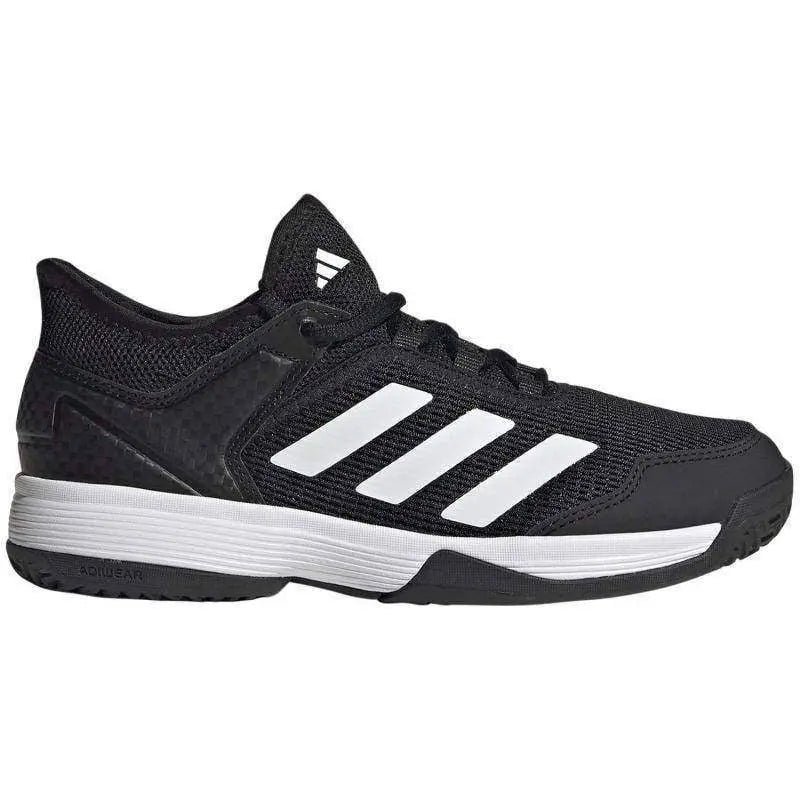 Zapatillas Adidas Ubersonic 4K Negro Blanco Junior Pádel Elite