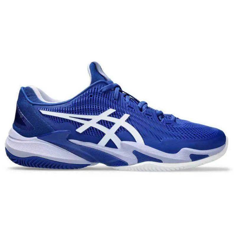 Zapatillas Asics Court FF 3 Novak Azul Asics Blanco Pádel Elite