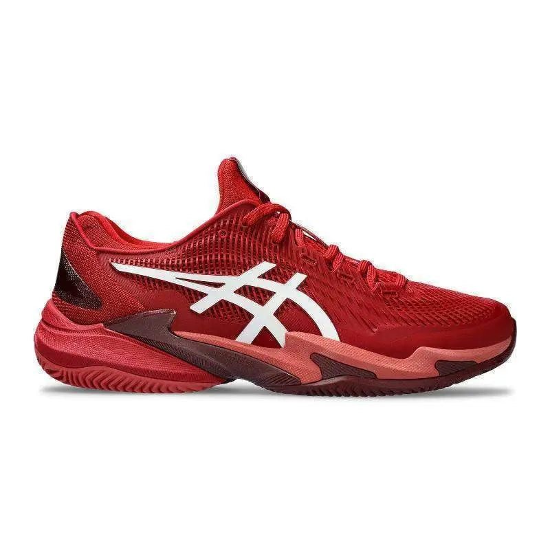 Zapatillas Asics Court FF 3 Novak Cranberry Blanco Pádel Elite