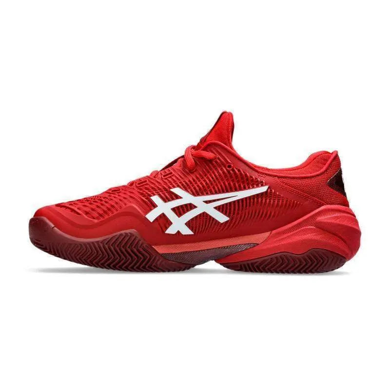 Zapatillas Asics Court FF 3 Novak Cranberry Blanco Pádel Elite