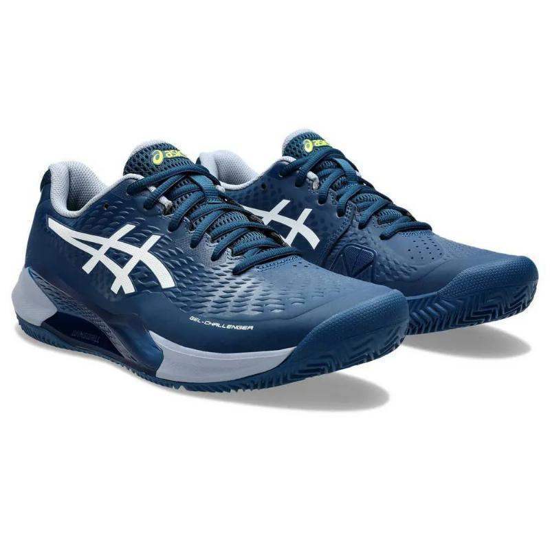 Zapatillas Asics Gel Challenger 14 Clay Azul Mako Blanco Pádel Élite