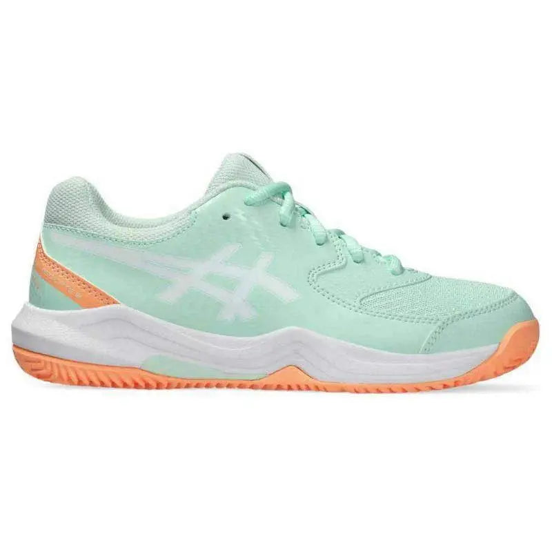 Zapatillas Asics Gel Dedicate 8 Padel GS Menta Blanco Junior Pádel Elite