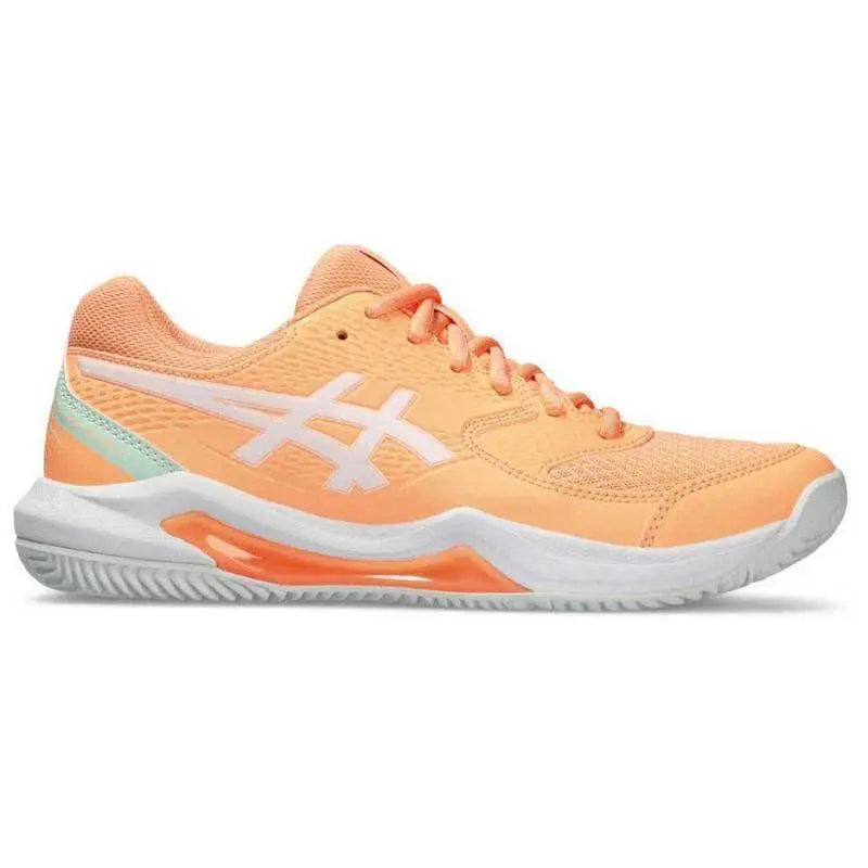 Zapatillas Asics Gel Dedicate 8 Padel Naranja Blanco Mujer Pádel Elite