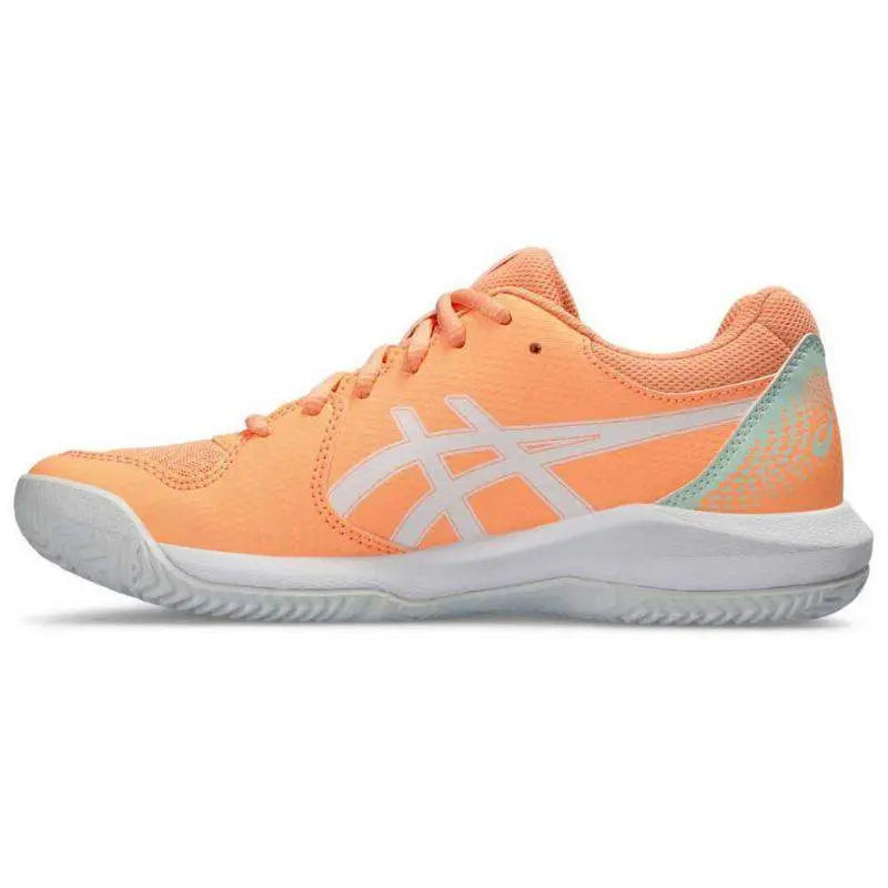 Zapatillas Asics Gel Dedicate 8 Padel Naranja Blanco Mujer Pádel Elite