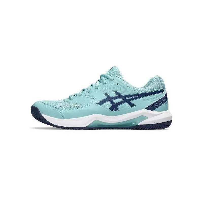 Zapatillas Asics Gel Dedicate 8 Padel Verde Azul Marino Pádel Elite