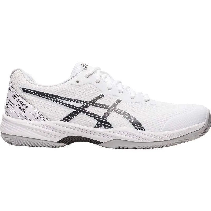 Zapatillas Asics Gel Game 9 Blanco Negro Pádel Elite