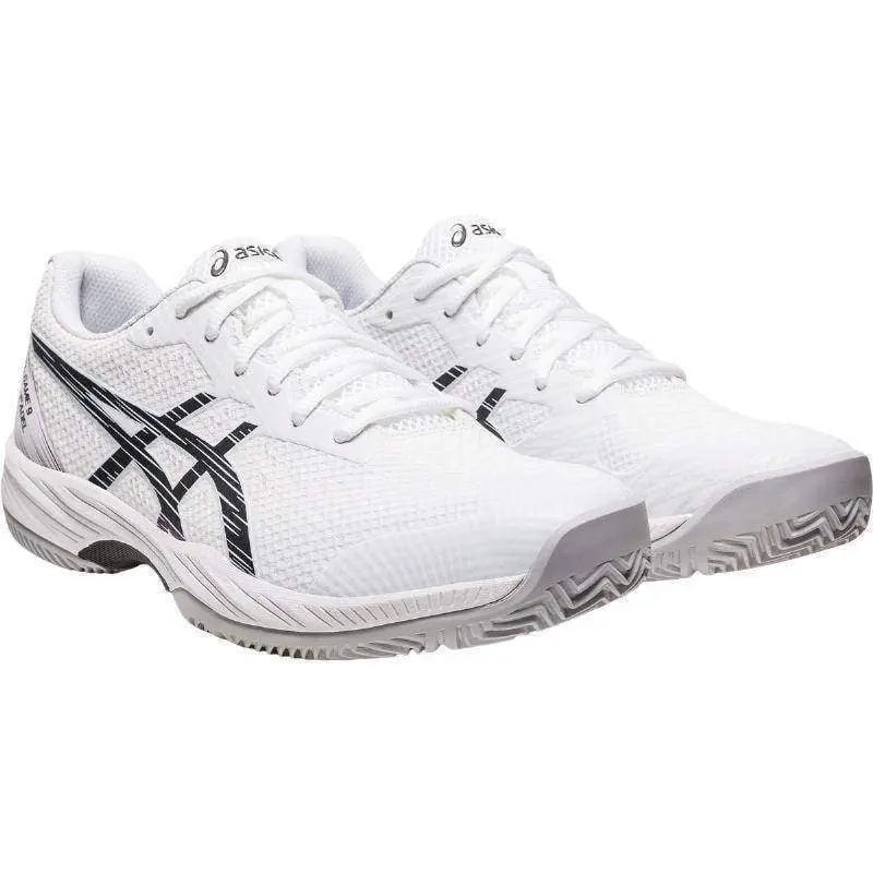 Zapatillas Asics Gel Game 9 Blanco Negro Pádel Elite