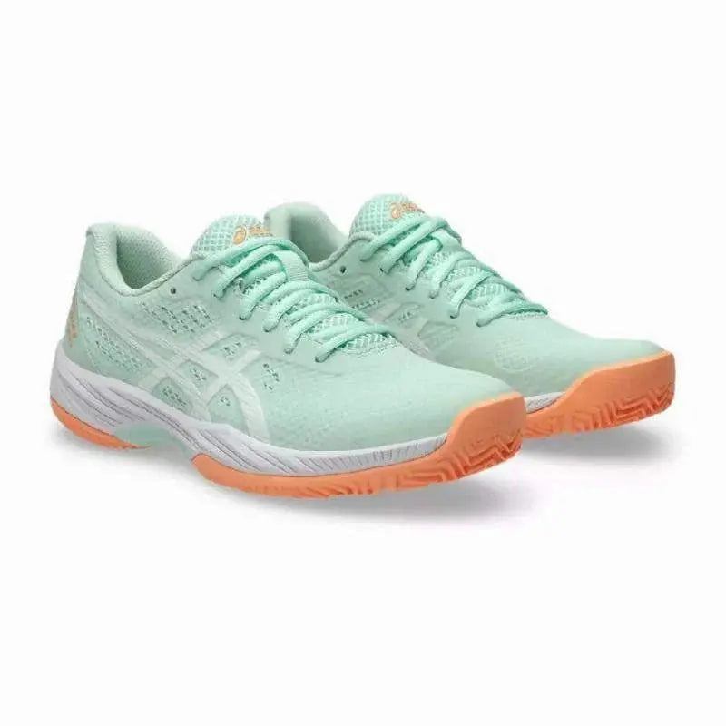 Zapatillas Asics Gel Game 9 Padel Menta Blanco Mujer Pádel Elite