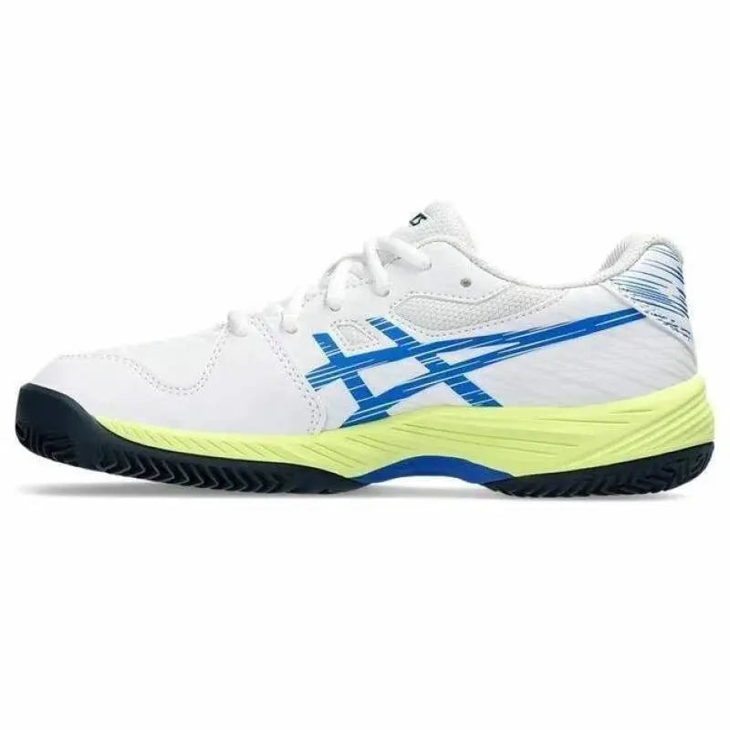 Zapatillas Asics Gel Game Padel 9 Blanco Azul Junior Pádel Elite