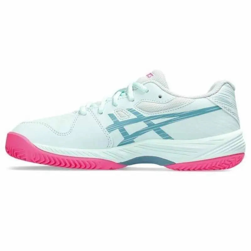 Zapatillas Asics Gel Game Padel 9 Menta Gris Azul Junior Pádel Elite