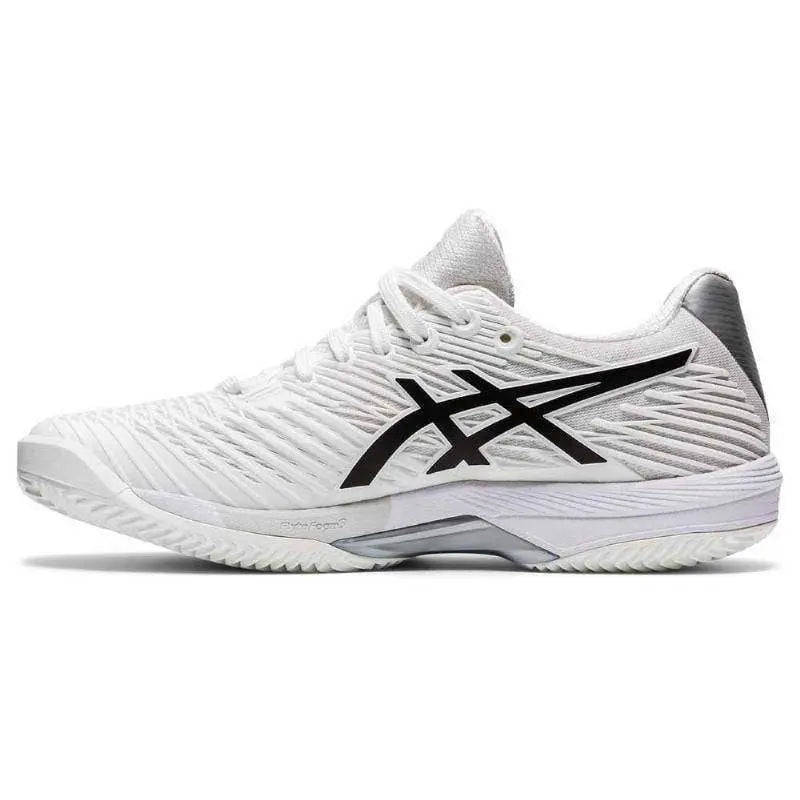 Zapatillas Asics Solution Speed FF 2 Blanco Negro Mujer Pádel Elite