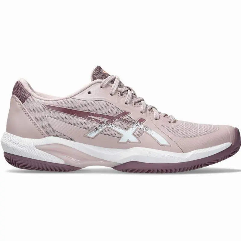 Zapatillas Asics Solution Swift FF 2 Clay Rosa Blanco Mujer Pádel Elite