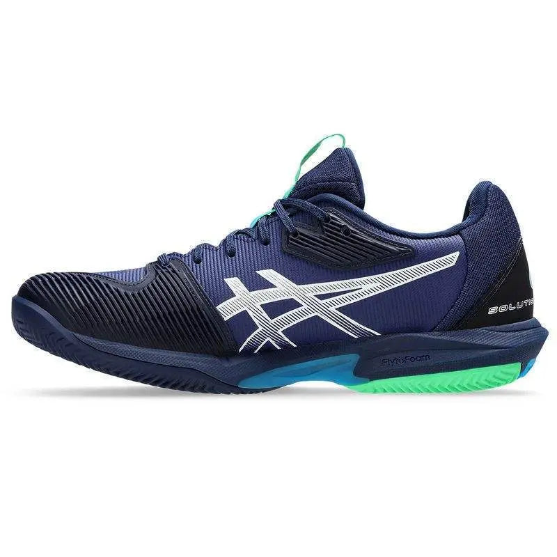 Zapatillas Asics Solution Speed FF 3 Clay Azul Blanco Pádel Elite