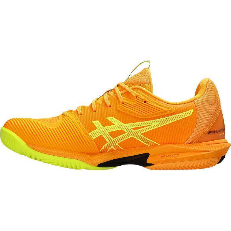 Zapatillas Asics Solution Speed FF 3 Padel Naranja Amarillo Pádel Élite