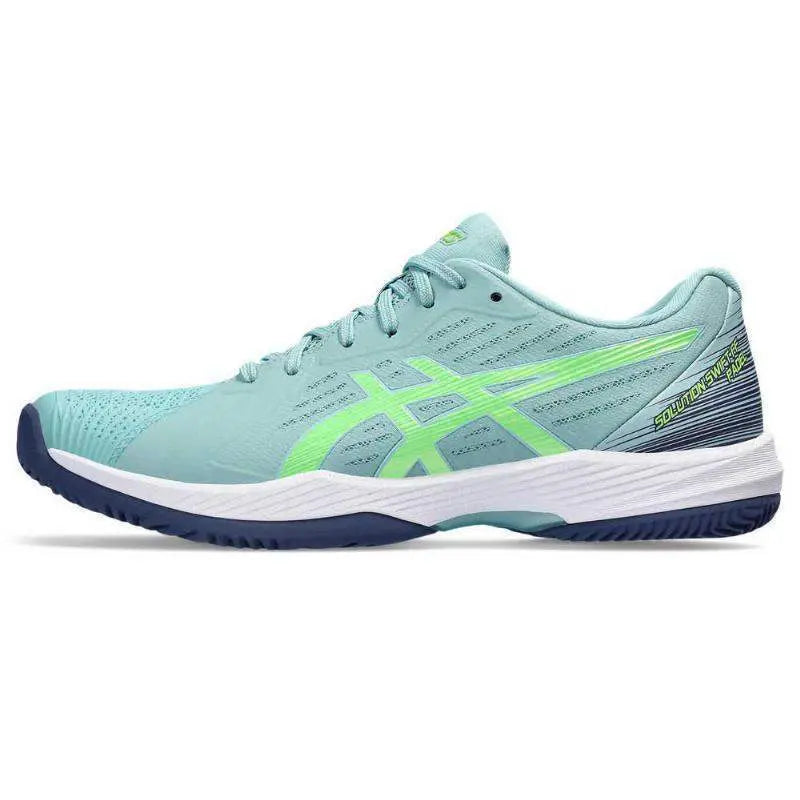 Zapatillas Asics Solution Swift FF Padel Verde Azulado Lima Pádel Elite