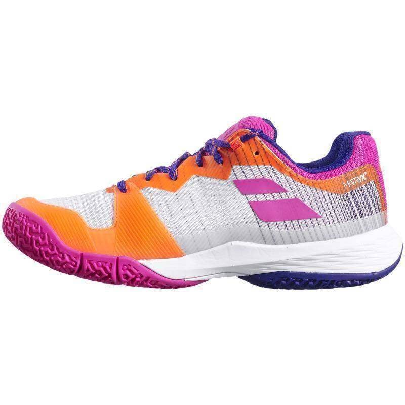 Zapatillas Babolat Jet Ritma Gris Rosa Mujer | Babolat Pádel Elite