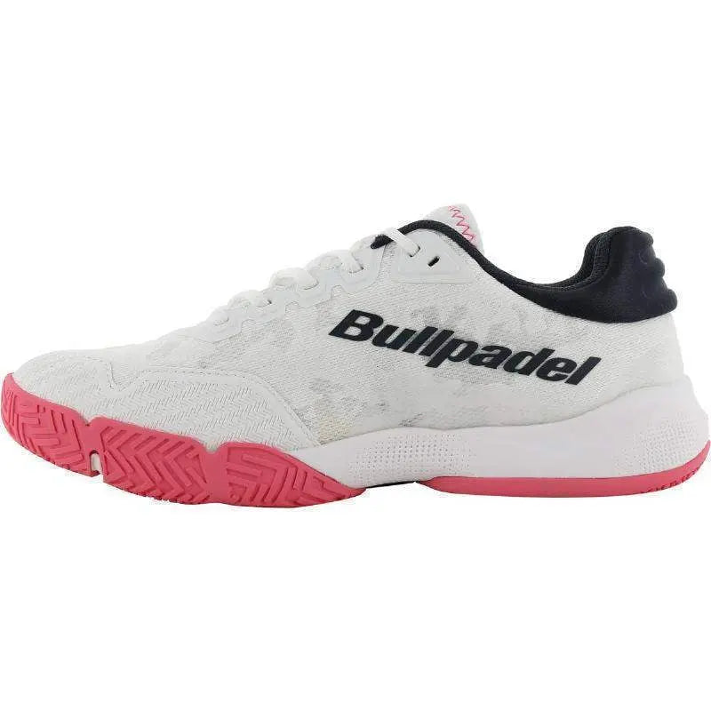 Zapatillas Bullpadel Flow 24V Blanco Carbon Pádel Elite