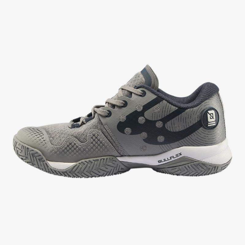 Zapatillas Bullpadel Paquito Navarro Hack Hybrid 22V Gris | Bullpadel Pádel Elite