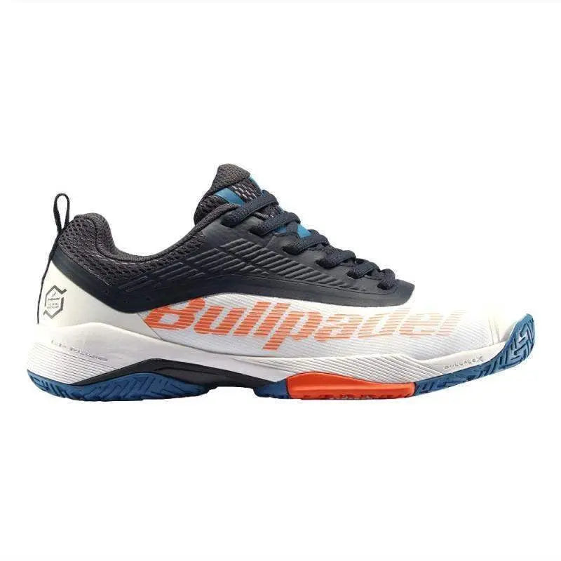 Zapatillas Bullpadel Performance Hybrid 24V Blanco Azul Marino Pádel Elite