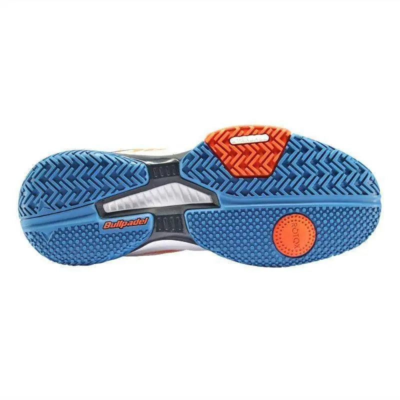 Zapatillas Bullpadel Performance Hybrid 24V Blanco Azul Marino Pádel Elite