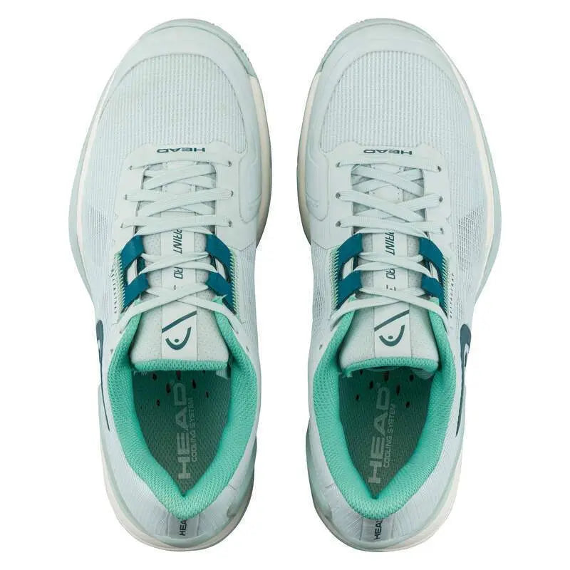 Zapatillas Head Sprint Pro 3.5 Clay Aqua Teal Mujer Pádel Elite