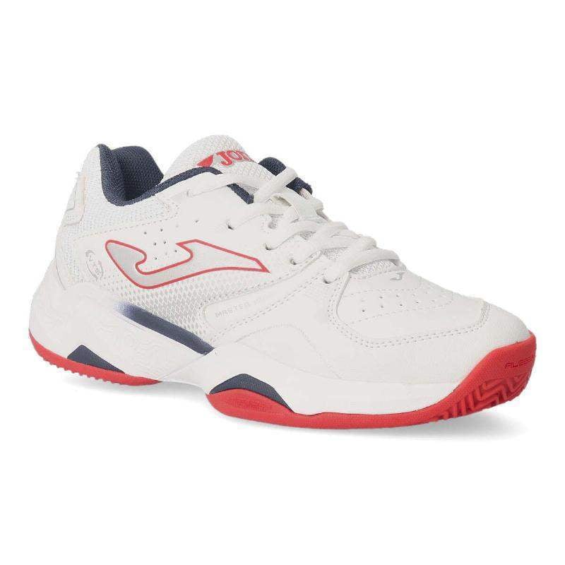 Zapatillas Joma Master 1000 2302 Blanco Rojo Junior Pádel Élite