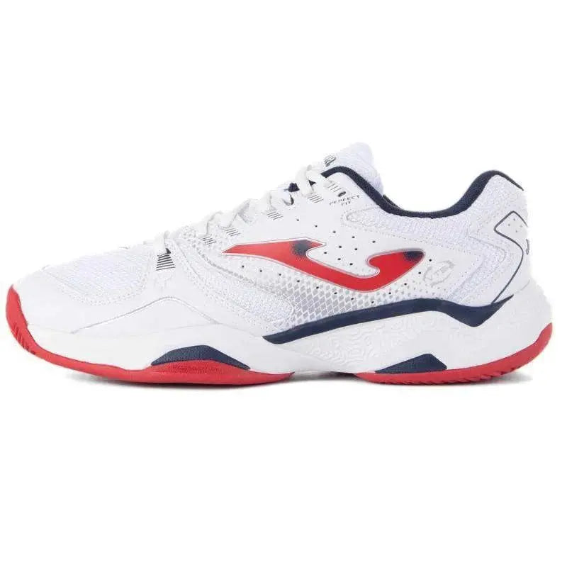 Zapatillas Joma Master 1000 2382 Blanco Rojo Marino Pádel Elite