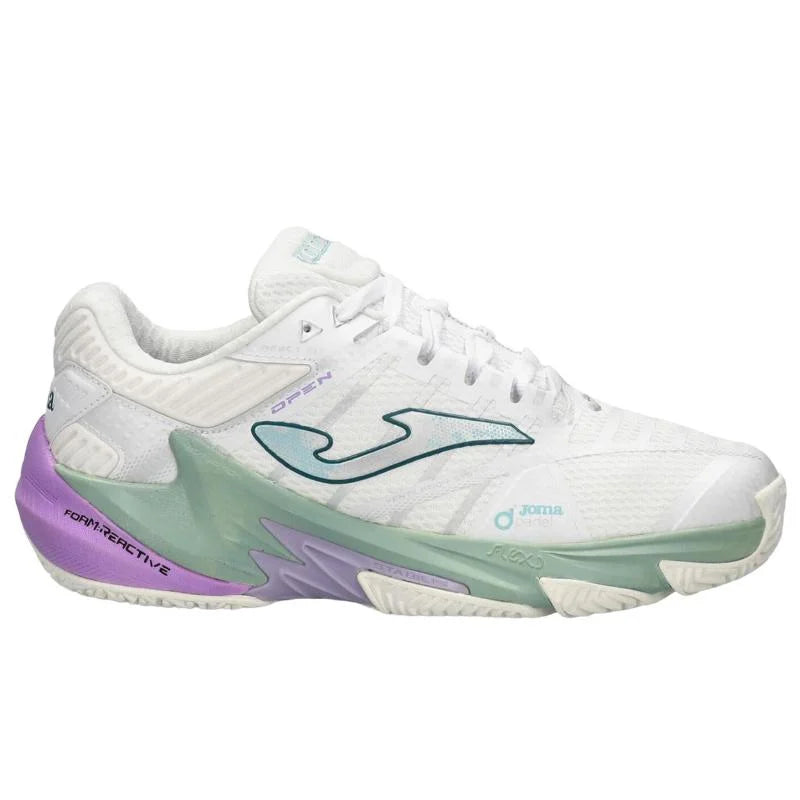 Zapatillas Joma Open 2402 Blanco Mujer Pádel Élite