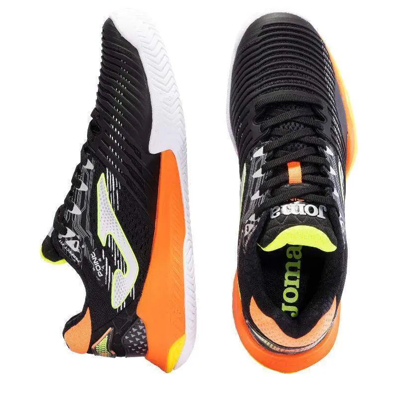 Zapatillas Joma T.Point 2301 Negro Naranja Pádel Elite