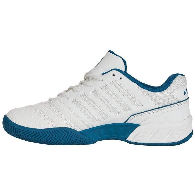 Zapatillas Kswiss Bigshot Light 4 Blanco Azul Celeste Pádel Elite