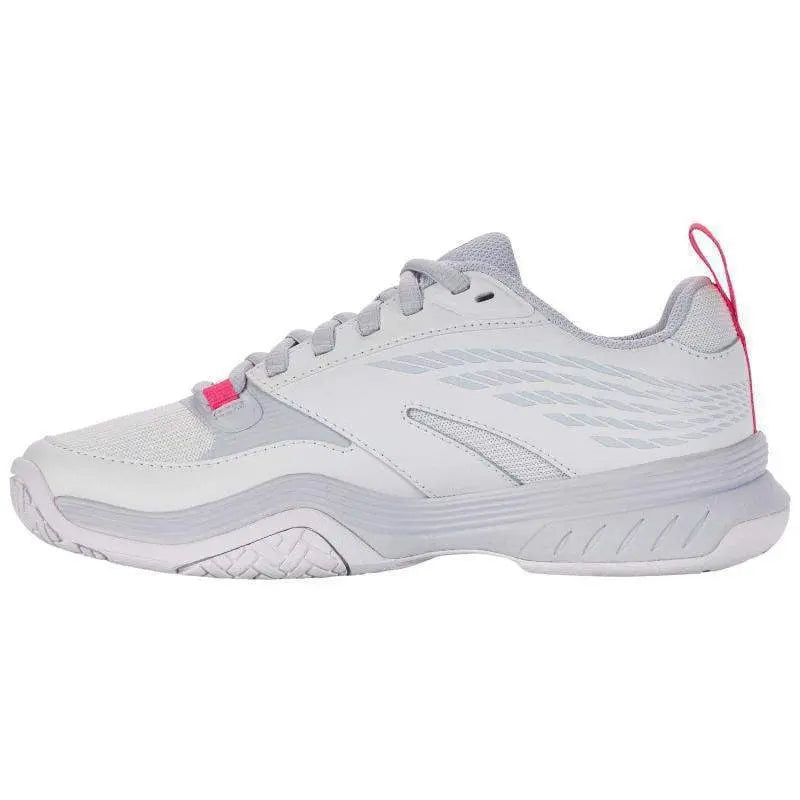 Zapatillas Kswiss Speedex Padel Blanco Rosa Neon Mujer Pádel Elite