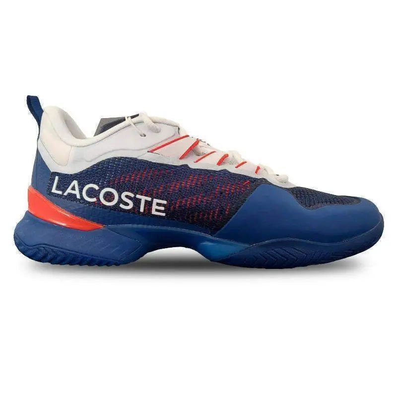 Zapatillas Lacoste Daniil Medvedev AG-LT23 Ultra Azul Blanco Rojo Pádel Elite